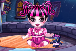 怪物宝贝生病了