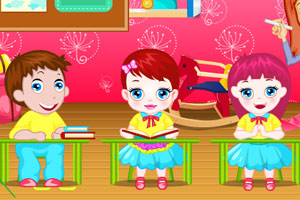 宝贝露露上学去