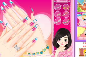 一起来做美甲吧