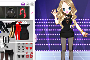 AOA美眉的短裙秀