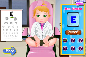 宝贝的眼部护理