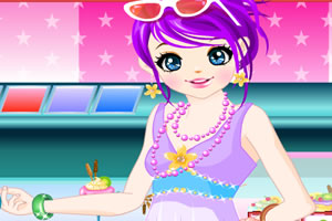 冰淇淋店的浪漫