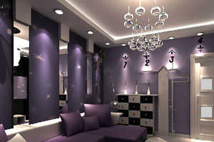 逃离暗紫色房间