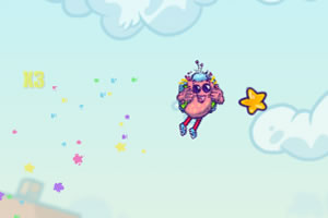 外星小怪物收集星星