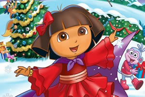 朵拉欢度圣诞夜