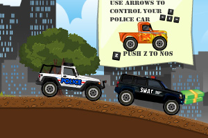 警车越野赛无敌版