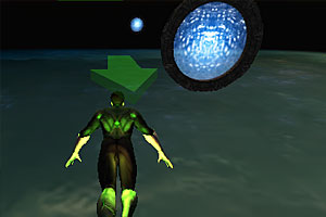 绿灯侠的飞行训练