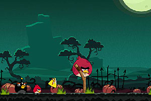 愤怒的小鸟HD万圣节版