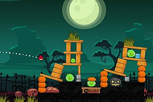 愤怒的小鸟HD万圣节版