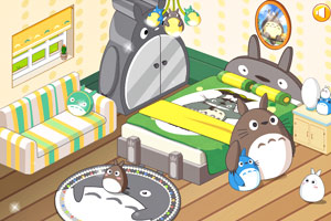 可爱的龙猫小屋