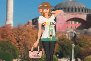 旅游女孩装扮