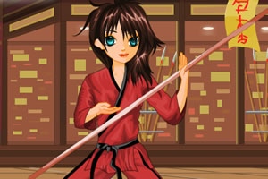 空手道时尚装扮