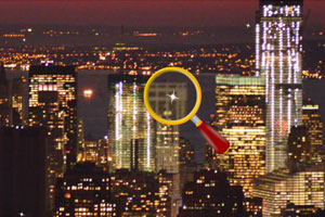 城市夜景找星星