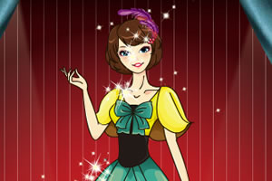 女魔术师的装扮