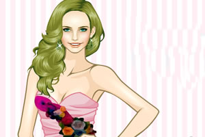 芭蕾女演员装扮