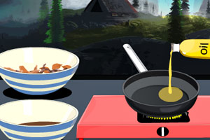 中式鸡肉小炒面