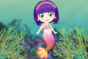 可爱的小美人鱼