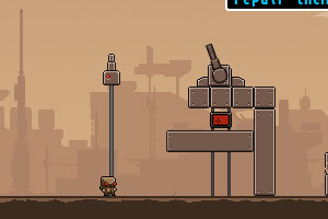 机器人炮塔防御