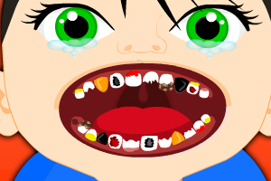 摇滚宝贝去看牙