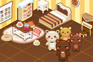 小熊卧室