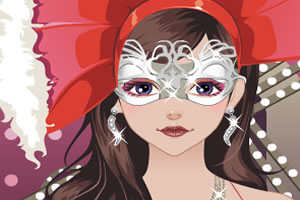 红磨坊女孩化妆