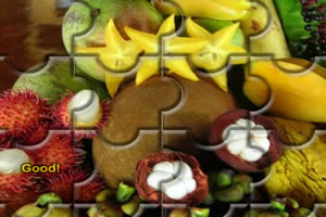 可爱水果拼图