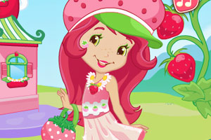 草莓女孩做美容
