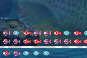 彩色小鱼消消看