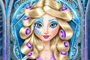 冰雪奇缘艾莎美容装扮