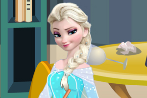 冰雪女王打扫房间