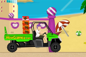 大卡车送冰淇淋