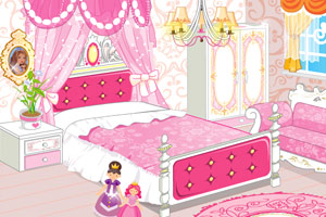 可爱公主房间装饰