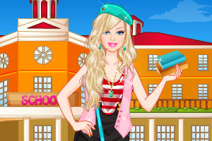 芭比大学生装扮