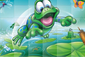 小青蛙拼图