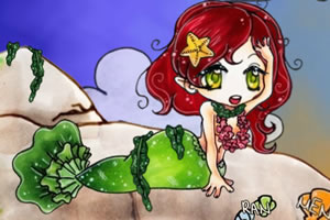 邂逅沙滩美人鱼