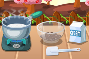 橙子和巧克力蛋糕