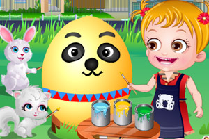 可爱宝贝过复活节