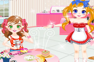 咖啡厅女服务员