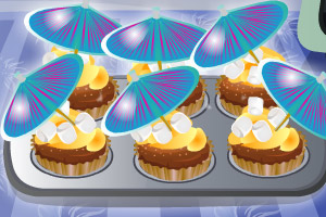 四月的纸杯蛋糕