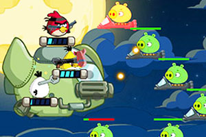 愤怒的小鸟太空战机