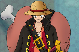 海贼王路飞装扮