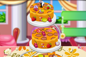 甜美的结婚蛋糕