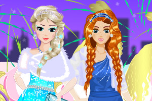 冰雪奇缘之公主装扮