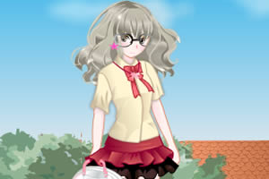 卡通女孩装扮