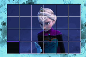 冰雪奇缘动态拼图