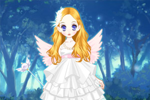 森迪公主的美丽天使装