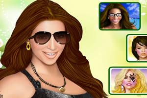 帮金·卡戴珊化妆