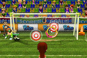 足球宝贝射门