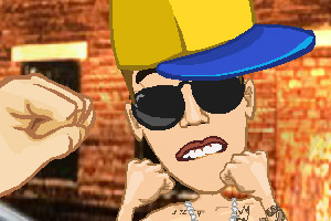 暴打贾斯汀比伯