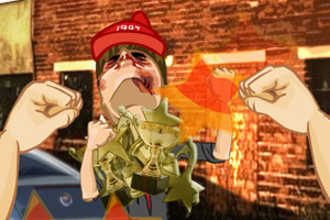 暴打贾斯汀比伯